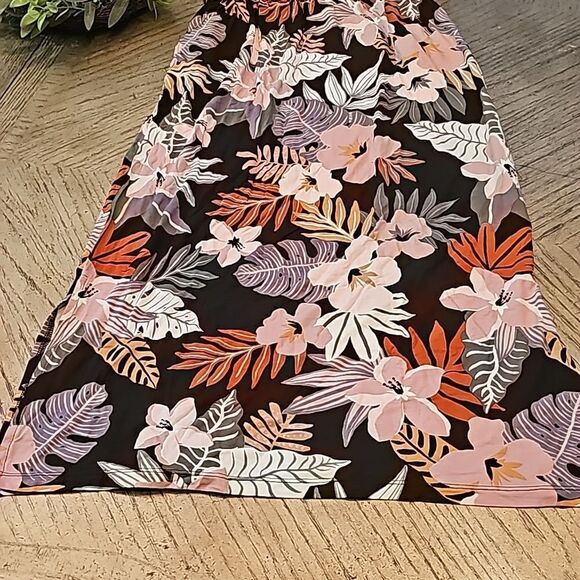 Floral maxi dress size L 12/14 NWT Bixby Nomad - Picture 4 of 13